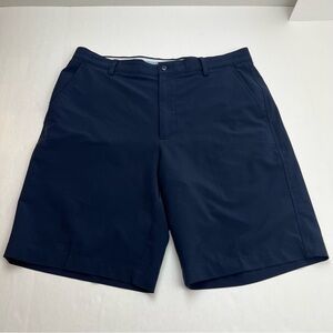 FootJoy Mens Size 35 Navy‎ Blue Shorts Golf Preppy Stretch Polyester Pockets